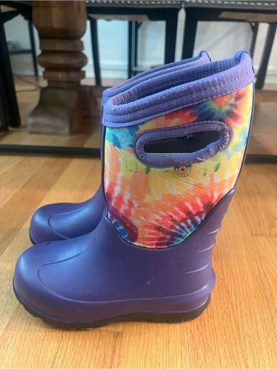 Bogs Other - Bogs Kids Purple Tie-Dye Rain & snow Boots